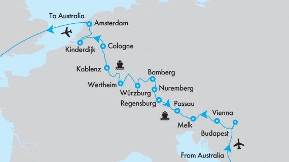 Fly, Stay, Cruise Grand European River Cruise with Viking Vidar