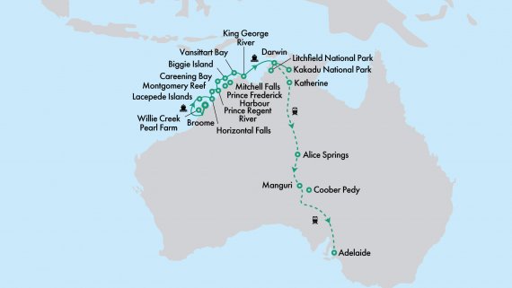 Kimberley Discovery with Coral Expeditions & The Ghan Expedition Kimberley Discovery with Coral Expeditions & The Ghan Expedition