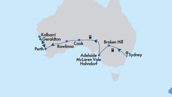 Indian Pacific & Wildflower Wanderer 2026 Indian Pacific & Wildflower Wanderer 2026