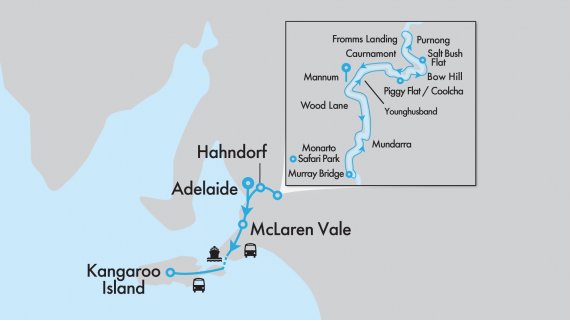 Murray Princess Cruise with Kangaroo Island Hosted Small Group Tour Murray Princess Cruise with Kangaroo Island Hosted Small Group Tour